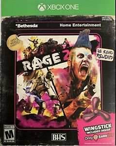 Rage 2 Gamestop Edition with Wingstick (Xbox One) - Brand New