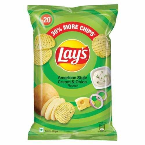 LAYS AMERICAN STYLE CREAM & ONION - 