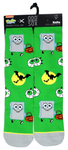 Men's Odd Sox SpongeBob Halloween Crew Socks - 