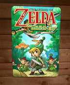 The Legend of Minish Zelda 8 Inch by 12 Inch Metal Wall Sign, Video Game Poster with Durable High-Gloss Aluminum Finish