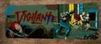 Vigilante Arcade 3x12 Metal Wall Video Game Marquee Banner Sign