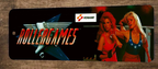 Roller Games Arcade Video Game 3x12 Metal Wall Sign  Marquee Banner Poster