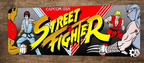Street Fighter Arcade 3x12 Metal Wall Video Game Sign