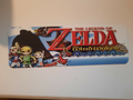 The Legend of Zelda: Wind Waker 3 Feet x 12 Inches Handcrafted Metal Wall Sign