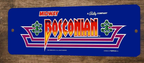 Bosconian Arcade 3x12 Metal Wall Video Game Marquee Banner Sign