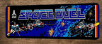 Space Duel Arcade 3x12 Metal Wall Video Game Sign