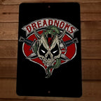 Dreadnoks 8x12 Metal Wall Sign GI Joe Cobra Poster