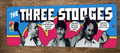 3 Stooges Arcade Video Game 3x12 Metal Wall Sign Marquee Banner Poster