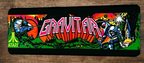 Gravitar Arcade 3x12 Metal Wall Video Game Marquee Banner Sign