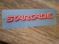 Starcade Disneyland Logo Marquee 3x12 Metal Wall Sign