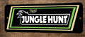 Jungle Hunt Video Game Arcade Marquee 3x12 Metal Wall Sign Banner Poster