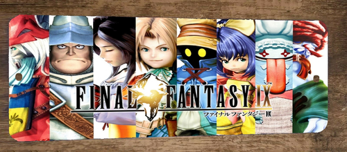 Final Fantasy 9 FFIX 3x12 Metal Wall Sign Decor Man Cave Game Room Garage Arcade