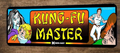 Kung Fu Master Arcade 3x12 Inch Metal Wall Video Game Marquee Banner Sign