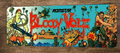 Bloody Wolf Arcade Video Game 3x12 Metal Wall Sign Marquee Banner Poster