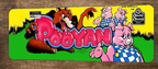 Pooyan Arcade 3x12 Metal Wall Video Game Sign