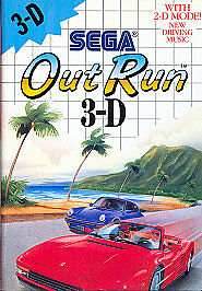 Out Run 3-D (Sega Master System) - Game Manual Only