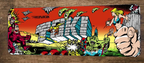 Tiki 3x12 Metal Wall Arcade Video Game Sign