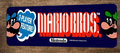 Mario Bros Arcade 3x12 Metal Wall Video Game Marquee Banner Sign