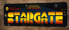 Stargate Arcade 3x12 Metal Wall Video Game Marquee Banner Sign