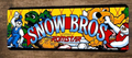 Snow Bros Arcade Video Game 3x12 Metal Wall Sign  Marquee Banner Poster