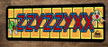 ZZYZZYXX Arcade Video Game 3x12 Metal Wall Marquee Banner Sign Poster