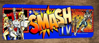 Smash TV Arcade 3x12 Metal Wall Video Game Marquee Banner Sign