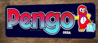 Pengo Arcade Video Game 3x12 Metal Wall Sign Marquee Banner Poster