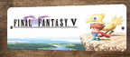 FFV Final Fantasy 5 Video Game 3x12 Metal Wall Marquee Banner Sign Poster