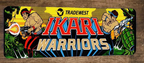 Ikari Warriors Arcade 3x12 Metal Wall Video Game Sign