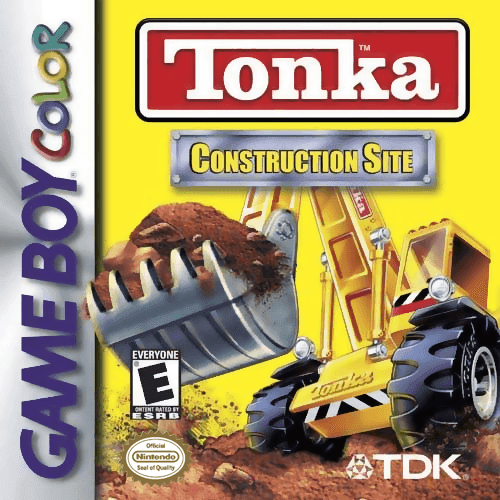 Tonka Construction Site (Gameboy Color) - Game Manual Only