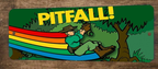 Pitfall Arcade Video Game 3x12 Metal Wall Sign Marquee Banner Poster