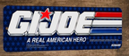 GI Joe A Real American Hero Video Game Marquee Banner 3x12  Metal Wall Sign