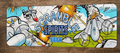 Scramble Spirits Arcade 3x12  Metal Wall Video Game Marquee Banner Sign