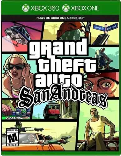Grand Theft Auto: San Andreas (Xbox 360/Xbox One) - Game Manual Only