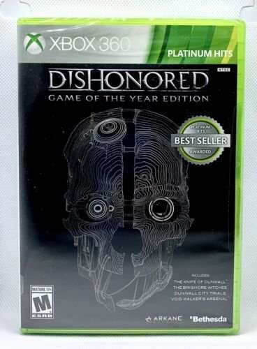Dishonored Game of the Year Edition (Platinum Hits) (Xbox 360) - Game Manual Only