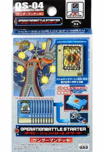 Rockman Operation Battle Starter OS-04 Thunderman [Japan Import] (Gameboy Advance) - Brand New
