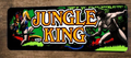 Jungle King Arcade 3x12 Metal Wall Video Game Marquee Banner Sign