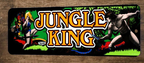 Jungle King Arcade 3x12 Metal Wall Video Game Marquee Banner Sign