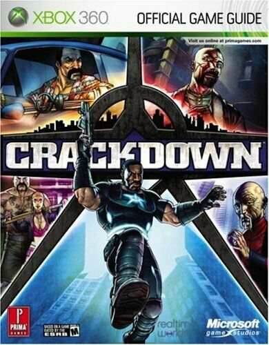 Crackdown [Game + Strategy Guide] (Xbox 360) - Game Manual Only