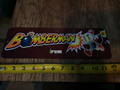 Bomberman Classic Arcade Video Game Marquee Banner 3x12 Metal Wall Sign
