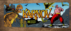 Karnov 3x12 Metal Wall Arcade Video Game Sign
