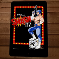Smash TV Video Game Artwork 8x12 Wall Sign Arcade
