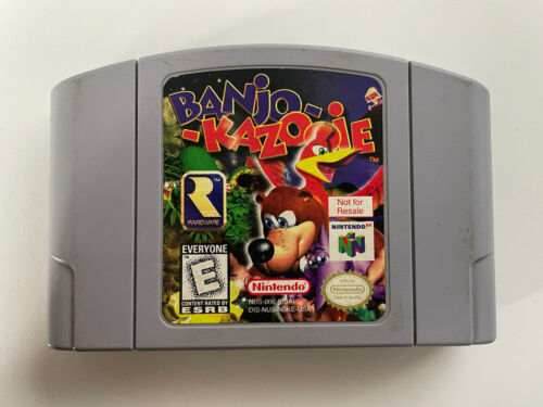 Banjo-Kazooie [Not For Resale] (Nintendo 64) - Game Only