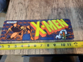 X-Men Classic Arcade Video Game Marquee Banner 3x12 Metal Wall Sign Konami