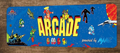 The Arcade 3x12 Metal Wall Video Game Sign #2