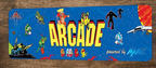 The Arcade 3x12 Metal Wall Video Game Sign #2