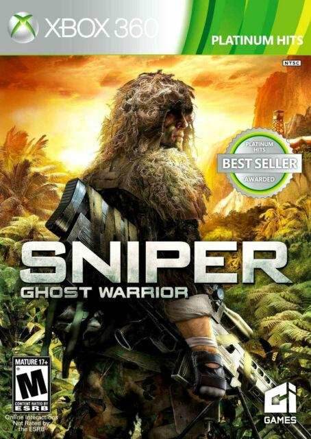 Sniper: Ghost Warrior Platinum Hits (Xbox 360) - Complete - Good