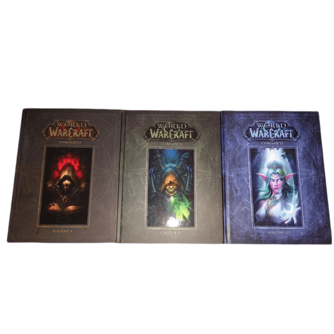 World of Warcraft: Chronicle Volume 1-3 (2016-18) Set Blizzard Entertainment - 