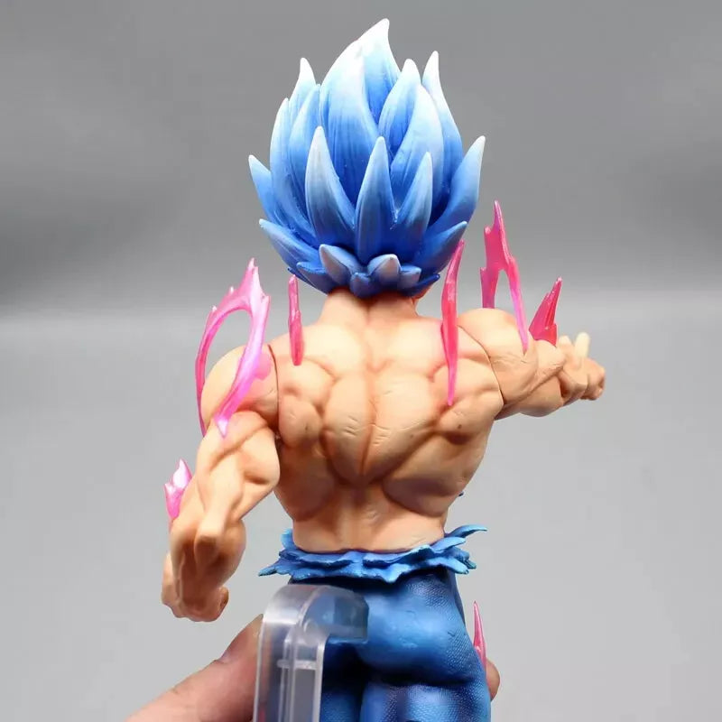 Vegeta Ultra Ego and Super Saiyan Blue Swappable Heads Anime Figure, Dragon Ball Z Action Figurines