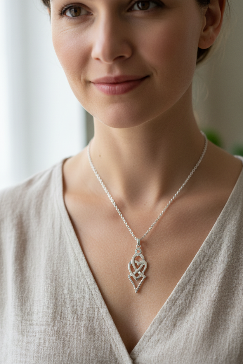 Fior Celtic Love Knot Necklace